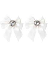 【新春セール】シューズ用ビジューリボンクリップ