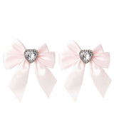 【新春セール】シューズ用ビジューリボンクリップ