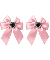 【新春セール】シューズ用ビジューリボンクリップ