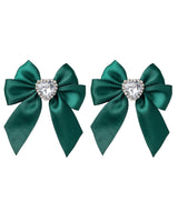 【新春セール】シューズ用ビジューリボンクリップ