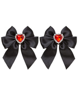 【新春セール】シューズ用ビジューリボンクリップ