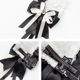 4WAYクリップ型ヘッドドレス