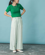 【メール便】洗えるランダムリブニットトップス