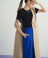 【メール便】洗えるランダムリブニットトップス