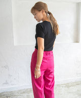 【メール便】洗えるランダムリブニットトップス