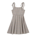 プリーツスカートジャンスカワンピース