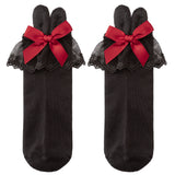 【メール便】うさ耳フリルレースソックス