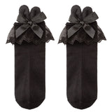 【メール便】うさ耳フリルレースソックス