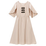 ローズ袖チャイナワンピース