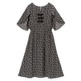 ローズ袖チャイナワンピース