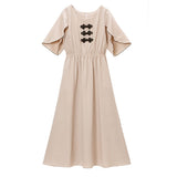 ローズ袖チャイナワンピース