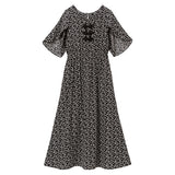 ローズ袖チャイナワンピース