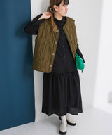 ティアードシャツカラーワンピース