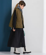 ティアードシャツカラーワンピース