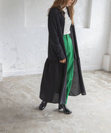 ティアードシャツカラーワンピース