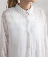 ティアードシャツカラーワンピース