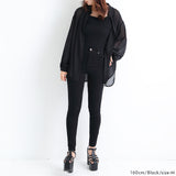 バックメッセージプリントシアーシャツ