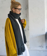 ニットロングマフラー