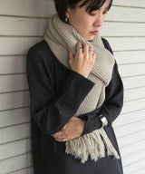 ニットロングマフラー