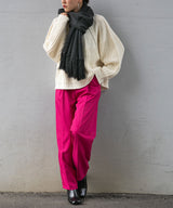 ニットロングマフラー