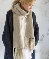 ニットロングマフラー