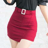 ビジューバックルスカパン