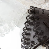 【メール便】花柄オーガンジー付け衿