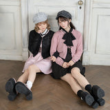 ハート透かし柄カーディガン【ニット】