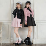 ハート透かし柄カーディガン【ニット】