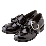 選べるヒールハートローファーパンプス