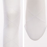 【メール便】レースアップリボン柄タイツ