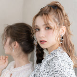 【大】シルバーローズピアスorイヤリング