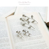 【小】シルバーローズピアスorイヤリング