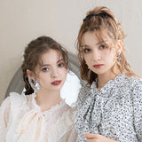 【小】シルバーローズピアスorイヤリング