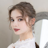 【小】シルバーローズピアスorイヤリング