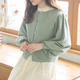 パワショルチャイナカーディガン【ニット】