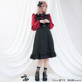 ビジューフリルジャンスカ