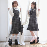 ビジューフリルジャンスカ