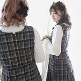 ビジューフリルジャンスカ