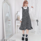 ビジューフリルジャンスカ