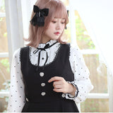 ビジューフリルジャンスカ