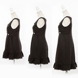 ビジューフリルジャンスカ