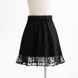【メール便】フロントレースアップフリルスカート