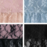 【メール便】フロントレースアップフリルスカート