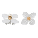 マットフラワーピアスorイヤリング