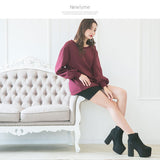 【やみつきとろみ素材】ボンディングゆるピタワンピース