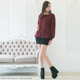 【やみつきとろみ素材】ボンディングゆるピタワンピース