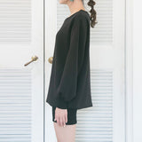 【やみつきとろみ素材】ボンディングゆるピタワンピース