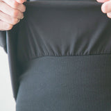 【やみつきとろみ素材】ボンディングゆるピタワンピース