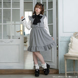 【メール便】選べる襟総柄ブラウス